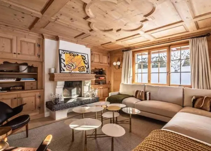 Luxury Duplex Elegance In Wispile Vila Gstaad